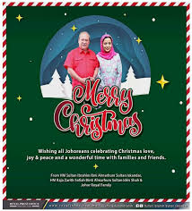 سلطان إبراهيم ابن المرحوم سلطان إسكندر‎; Permaisuri Johor Pens Heartfelt Festive Greeting The Star