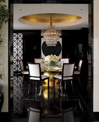 Black Is Back 10 Modern Furniture Designs Black Dining Room Furniture Gold Dining Room Black And White Dining Room