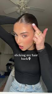 How to Do Slick Back with Bangs for Working Out