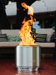 Original smokeless fire pits were two small pits in the ground connected with a vent tunnel. Amazon Com Solo Stove Bonfire Fire Pit Smokeless Large 19 5 Inch Stainless Steel Outdoor Firepit Portable Backyard Natural Wood Burning Firebowl No Gas Or Propane Required Garden Outdoor