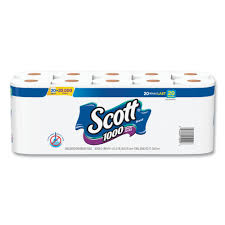 Scott single ply toilet paper. Scott 1 Ply Standard Roll Bathroom Tissue 20 Pack 2 Packs Carton Kcc20032ct The Home Depot