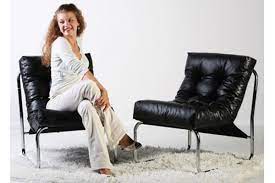 Buy the best and latest fauteuil confortable on banggood.com offer the quality fauteuil confortable on sale with worldwide free shipping. Chaise Longue Design Aspect Cuir Noir Siege Tres Confortable Moderne Fauteuil De Salon