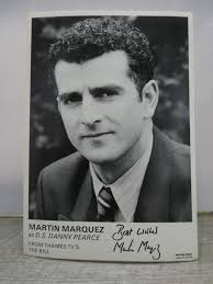 MARTIN MARQUEZ *as D.S Danny Pearce* THE BILL Signed AUTOGRAPH CAST CARD