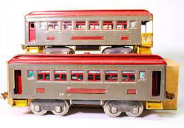 Vintage Pre War 0 Gauge Lionel 605 Pullman And 606 Observation Cars Model Trains Train Kit Model Railroad