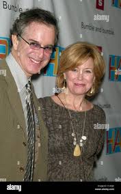 Garry Trudeau and Jane Pauley Opening Night after party for the Broadway  musical 'Hair' held at Gotham Hall-Press Room New Stock Photo