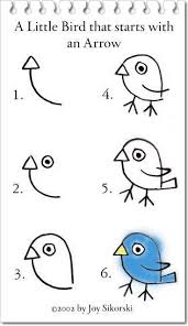 Simple Bird Drawing For Kids Easy Lost Button Studio Doodling Drawing For Kids Drawings Bird Drawings