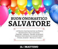 Tanti auguri di buon onomastico salvatore! Facebook