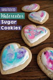 Watercolor Painted Sugar Cookies Painted Sugar Cookies Edible Paint For Cakes Watercolor Cookies