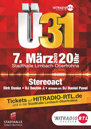 Wir haben für sie unsere tollsten aktionen, comedys und gewinnspiele auf einer seite zusammenfasst. Stadthalle Limbach Oberfrohna Hitradio Rtl U31