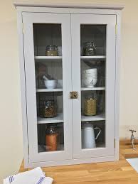 China cabinet white with microwave shelf the hodedah china cabinet is a simple piece the hodedah china cabinet is a simple piece that is sure to add functionally to your kitchen. Bespoke Painted Kitchen Larders Appliance Housings