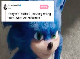 Sometimes it takes a lot of wrong answers to get a right. Sonic The Hedgehog People Are Mocking The First Film Trailer For Using Gangsta S Paradise Indy100 Indy100
