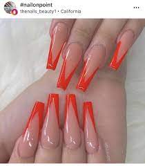 Check spelling or type a new query. Red V Tips Acrylic Nails Long Square Acrylic Nails Square Acrylic Nails