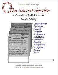 The Secret Garden A Complete Novel Study In 2020 Novel Studies Reading Lesson Plans Novels