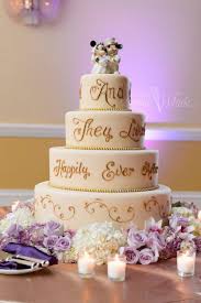 The Artistic Whisk Llc Classic Wedding Cake Gold Wedding Cake Disney Wedding Cake