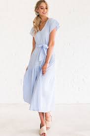 Countryside Views Light Blue Dress Lightweight Dresses