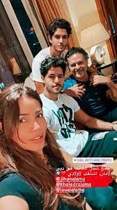 بوسي شلبي كشفت عن فيديو آخر، ظهر فيه راغب وهو يستعرض رومانسيته مع زوجته جيهان علامة ، التي هنأته كذلك بعيد ميلاده، وأكدت. Ø±Ø§ØºØ¨ Ø¹Ù„Ø§Ù…Ø© Ù…Ø¹ Ø²ÙˆØ¬ØªÙ‡ ÙˆØ£Ø¨Ù†Ø§Ø¦Ù‡ ÙÙ‰ Ø¯Ø¨Ù‰ Ø§Ø´ØªÙ‚Øª Ù„Ø£ÙˆÙ„Ø§Ø¯Ù‰ ØµÙˆØ± Ø§Ù„ÙŠÙˆÙ… Ø§Ù„Ø³Ø§Ø¨Ø¹