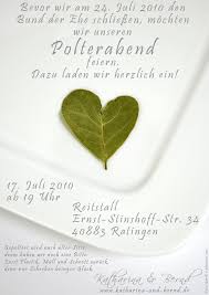 Einladung Polterabend Polterabend Polterabend Einladung Hochzeitseinladung