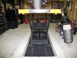Click This Image To Show The Full Size Version Garage Renovation Bike Lift Motorcycle Lift Table