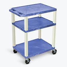 The wt1642e includes 3 shelves and the. Luxor Tuffy Utility Cart With Electrical Assembly 34 H Wt34e Worthington Direct