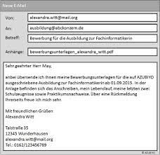Bewerbung email nachfragen bewerbung per email erfolgreich meistern. Muss Man Eine Email Bewerbung Unterschreiben E Mail