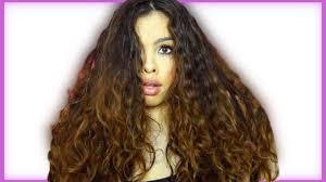 Color may vary from person to person depending on hair texture and current hair color. How To Dye Curly Hair At Home Youtube