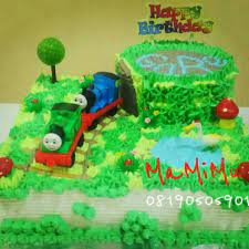 Kue ulang tahun keren kereta api indonesiaalhamdulillah rai ulang tahun yang ke 5, kue ulang tahunnya special banget, rai request kue special kue railfans. Jual Kue Ulang Tahun Thomas Kereta Api Medan Kota Medan Mamimu Tokopedia