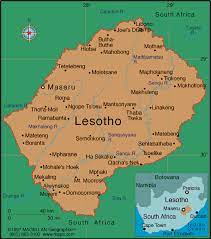 Interactive lesotho map on googlemap. Lesotho Atlas Maps And Online Resources Infoplease Com Lesotho Map Africa