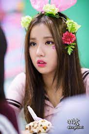 Gfriend Tumblr Curly Hair Styles Cute Korean Girl Eunha Gfriend