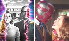 Wandavision Review Marvel S Nostalgic Series Hits All The Right Notes Tv Radio Showbiz Tv Express Co Uk