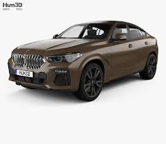 Bmw X6 M Sport 2020 3d Model From Hum3d Com Bmw X6 3d Model Car 3d Model