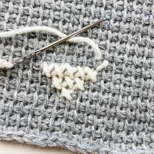 We also have a number of afghan square patterns. Tl Yarn Crafts How To Cross Stitch On Tunisian Crochet Embroider The Afghan Stitch Tl Yarn Crafts