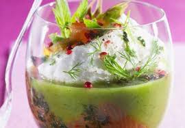 Decouvrez La Recette De La Verrine Avocat Truite Fumee Recette Verrine Verrines Salees Verrine Avocat