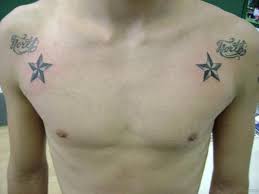 Here are the top 9 shooting star tattoo designs and ideas. 51 Great Stars Tattoos On Chest