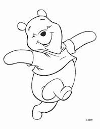 Disney Coloring Pages Coloriage Winnie Dessiner Winnie L Ourson Coloriage