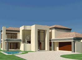 4 Bedroom House Plans South African Home Designs Nethouseplansnethouseplans House Plans South Africa Double Storey House Contemporary House Plans