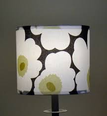 one of a kind modern marimekko black white unikko lamp shade custom lamp shades marimekko lamp shade