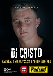 Tomorrow at Padstal... Entrance is FREE!