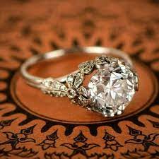 Vintage Style Diamond Engagement Rings Uk Diamond Engagement Rings Macys Platinumenga Rose Gold Engagement Ring Vintage Wedding Rings Vintage Engagement Rings
