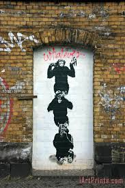 They are made of sturdy material, which makes them durable. Banksy Three Monkeys Painting Three Monkeys Print For Sale