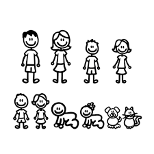Download the image 1001 + idées faciles pour faire un dessin kawaii mignon pour débutant for free from category pokémon, cool character designs, it has a resolution of 700×700.pixels. Autocollants De Voiture De Famille En Vinyle 15x58cm Mignon Dessin Anime Accessoires De Decoration De Voiture Noir Blanc Aliexpress