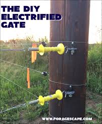 Jun 02, 2021 · for the electric fence to work correctly, it needs to have optimal conditions for its operation. Diy Electrified Gate Foragescape Farm Llc