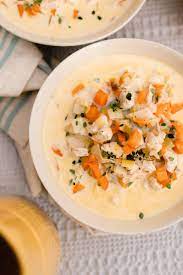Creamy Chicken Wild Rice Soup Recipe Rice Soup Creamy Chicken Wild Rice Soup