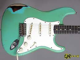 Standard specifications general info brand: 2015 Fender 1959 Stratocaster John Cruz Seafoam Green Over 3t Sunburst Relic Guitarpoint