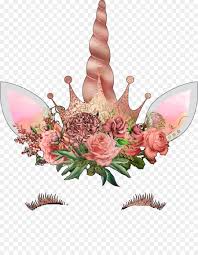 Watercolor easter cats bunny clipart. Pink Flower Cartoon Clipart Unicorn Flower Pink Transparent Clip Art