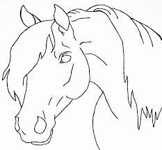 Paul keleher/wikimedia commons/cc by 2.0 is your horse tossing its head while you ride? Horse Head Coloring Page Elegant Horse Head Lineart By Bluemoon124 On Deviantart Easy Horse Drawing Horse Drawings Horse Head Drawing