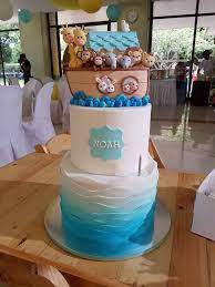 Noah S Ark Cake Decoracao Arca De Noe Festa Arca De Noe Festa Doces