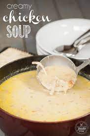Top buns with chicken mixture and then onion the cream cheese that blends so well with keystone chicken! Creamy Chicken Soup Recipe Self Proclaimed Foodie