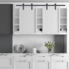 (check out these tips for picking the best plywood for the job.) Yescom 4 Ft Mini Double Sliding Barn Door Hardware Kit Roller Track Rail Cabinet Tv Stand Closet Kitchen Black Walmart Com In 2021 Sliding Cabinet Door Hardware Barn Door Cabinet Sliding Cabinet Doors
