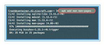 You can set sticky versions like this: How To Add Install Man Pages In Alpine Linux Nixcraft