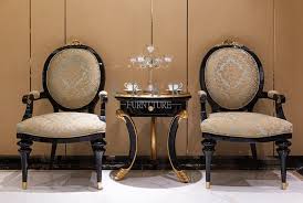 Black White Patterned Comfy Oversized Accent Living Room Chairs For Sale Ekar Furniture Dining Chairs For Sale Living Room Chairs Living Room Accents